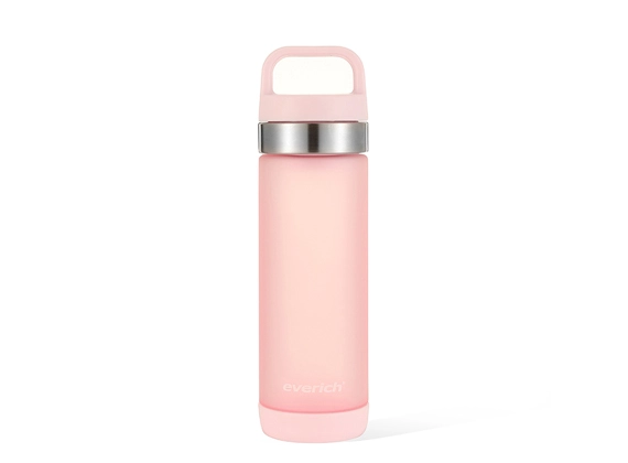 2-in-1 Function Lid Plastic Water Bottle 01602A