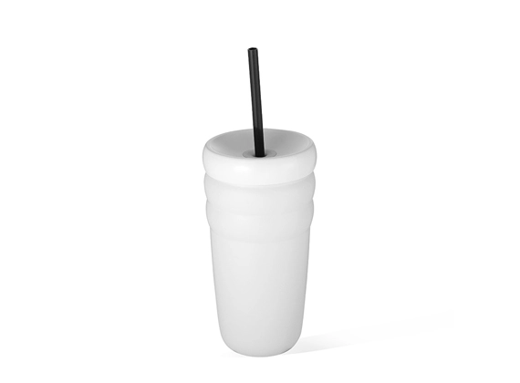 20 oz Coffee Tumbler with Straw 01606