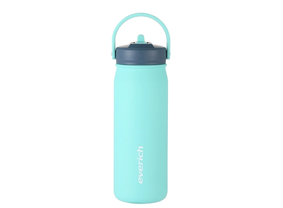 Stainless Steel Water Bottle with Straw Lid 01410B