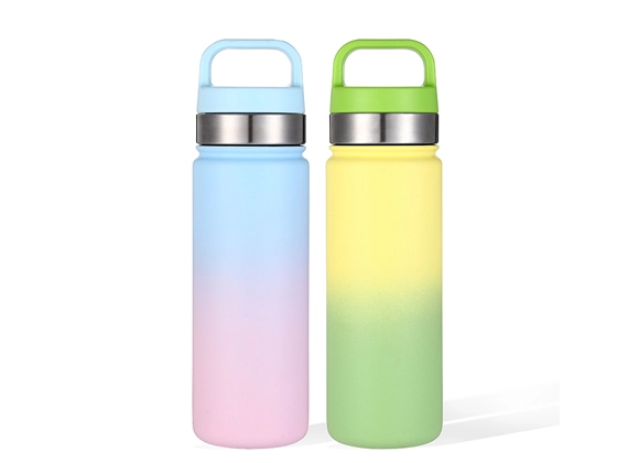 water bottle with food compartment