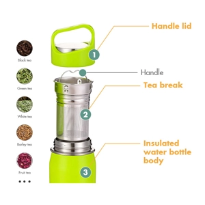 tea infuser water bottle