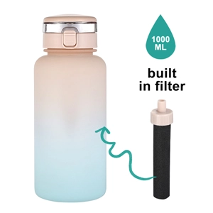 bpa free filtered water bottle