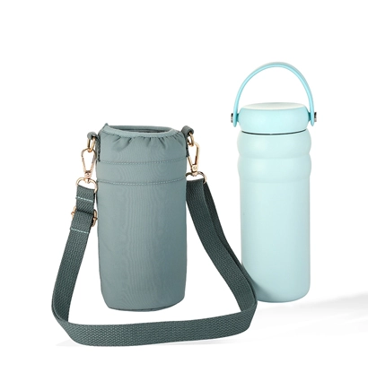 water bottle with crossbody strap