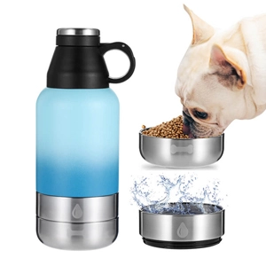 cat drinking water bottle