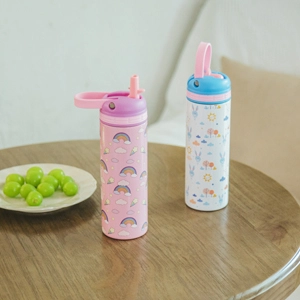 flip top insulated water bottle