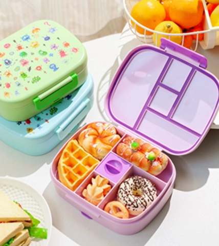 900 ml Plastic Bento Box for Kids